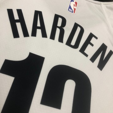 Foto do produto Regata NBA Brooklyn Nets White Association Edition Swingman Jersey 2022/23 James Hardene 13