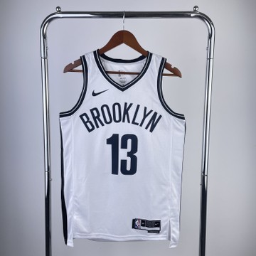 Foto do produto Regata NBA Brooklyn Nets White Association Edition Swingman Jersey 2022/23 James Hardene 13