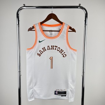 Foto do produto Regata NBA San Antonio Spurs Nike City Edition 23/24 Swingman Jersey Victor Wembanyama 1