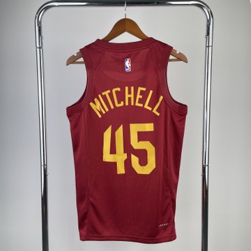 Foto do produto Regata NBA Cleveland Cavaliers Nike Icon Edition 23/23 Swingman Jersey Donovan Mitchell Jr. 45