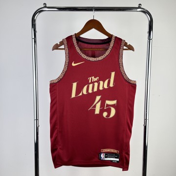 Foto do produto Regata NBA Cleveland Cavaliers Swingman Jersey Donovan Mitchell Jr. 45