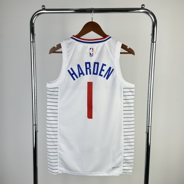 Foto do produto Regata NBA Los Angeles Clippers Nike Association Edition 23/24 Jersey Kawhi Leonard 2y James Harden 1