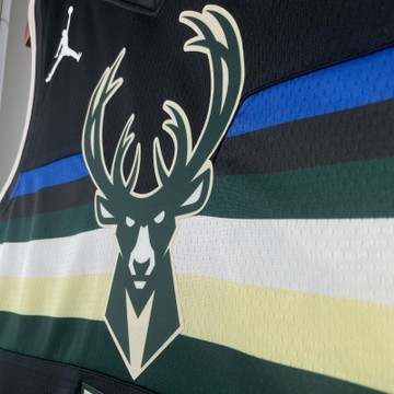 Foto do produto Regata NBA Milwaukee Bucks Jordan Statement Edition Jersey 2021 Giannis Antetokounmpo 34