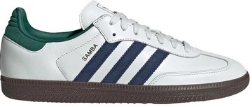 Foto do produto Tênis Adidas Samba OG White Navy Collegiate Green