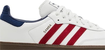 Foto do produto Tênis Adidas Samba OG White Victory Red Indigo