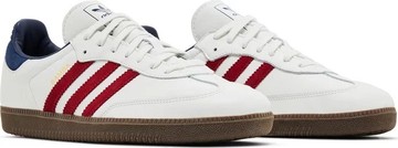 Foto do produto Tênis Adidas Samba OG White Victory Red Indigo