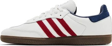 Foto do produto Tênis Adidas Samba OG White Victory Red Indigo