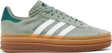 Foto do produto Tênis Adidas Gazelle Bold Silver Green Gum