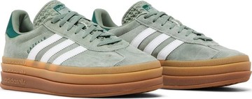 Foto do produto Tênis Adidas Gazelle Bold Silver Green Gum