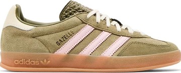 Foto do produto Tênis Adidas Gazelle Indoor Focus Olive Clear Pink