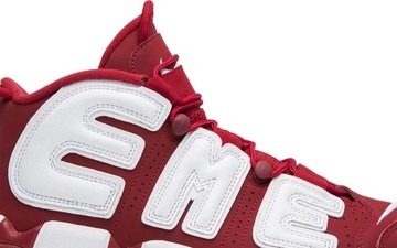 Foto do produto Tênis Nike Supreme x Air More Uptempo Red