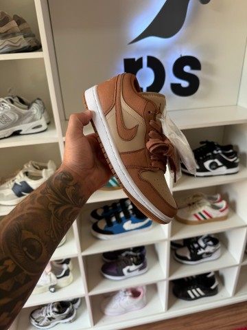 Foto do produto Tênis Air Jordan 1 Low Legend Coffee (PRONTA ENTREGA)