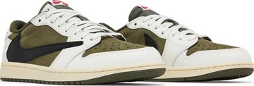 Foto do produto Tênis Travis Scott x Air Jordan 1 Retro Low OG SP Reverse Olive