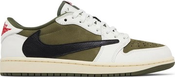 Foto do produto Tênis Travis Scott x Air Jordan 1 Retro Low OG SP Reverse Olive