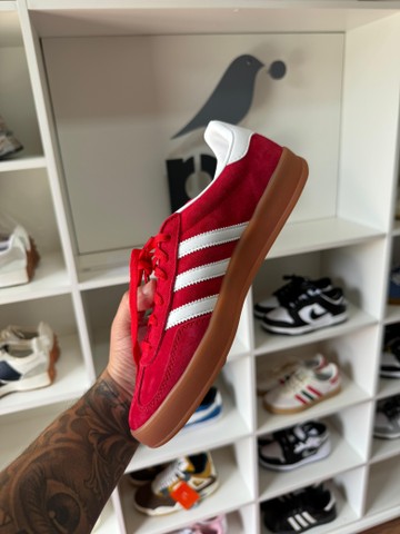 Foto do produto Tênis Adidas Gazelle Indoor Scarlet Gum (PRONTA ENTREGA)