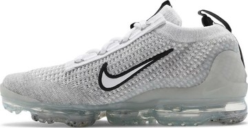 Foto do produto Tênis Nike Air VaporMax 2021 Flyknit White Metallic Silver