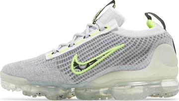 Foto do produto Tênis Nike Air VaporMax 2021 Flyknit Wolf Grey Volt