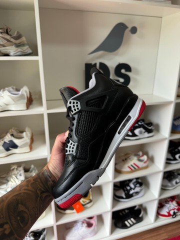 Foto do produto Tênis Nike Air Jordan 4 Retro Bred Reimagined (PRONTA ENTREGA)