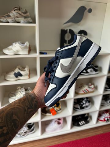 Foto do produto Tênis Nike Dunk Low Midnight Navy Smoke Grey (PRONTA ENTREGA)