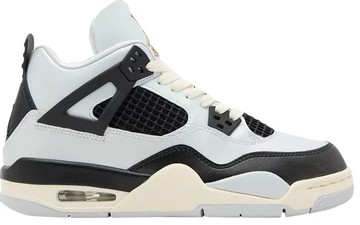 Foto do produto Tênis Air Jordan 4 Retro Platinum Gold