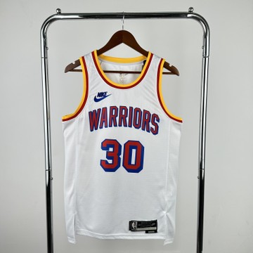 Foto do produto Regata NBA Golden State Warriors Swingman Classic Edition 24/25 Branca Stephen Curry 30