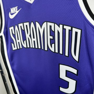 Foto do produto Regata NBA Sacramento Kings Swingman Classic Edition 24/25 Roxa Fox 5