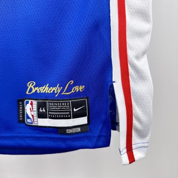 Foto do produto Regata NBA Philadelphia 76ers Association Edition 24/25 Azul Paul George 8