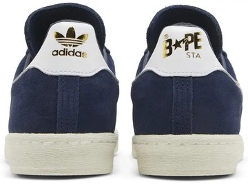 Foto do produto Tênis Adidas BAPE x Campus 80s 30th Anniversary - Navy