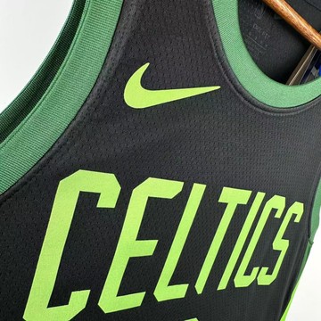 Foto do produto Regata  NBA Boston Celtics 24/25 Nike City Edition Swingman Jersey Preta Jason Tatum 0