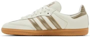 Foto do produto Tênis Adidas Samba OG Off White Wonder Gold Metallic