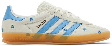 Foto do produto Tênis Adidas Gazelle Indoor Light Blue Floral Embroidery