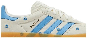 Foto do produto Tênis Adidas Gazelle Indoor Light Blue Floral Embroidery