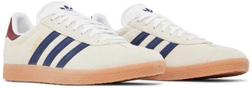 Foto do produto Tênis Adidas Gazelle Indoor Off White Dark Blue Gum