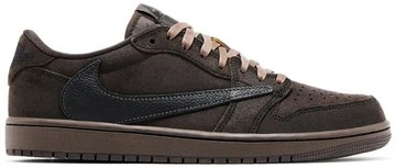 Foto do produto Tênis Travis Scott x Air Jordan 1 Retro Low OG SP Velvet Brown