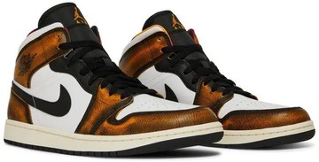 Foto do produto Tênis Air Jordan 1 Mid SE Wear-Away - Taxi