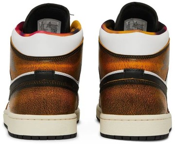 Foto do produto Tênis Air Jordan 1 Mid SE Wear-Away - Taxi