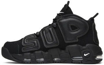 Foto do produto Tênis Nike Supreme x Air More Uptempo Black