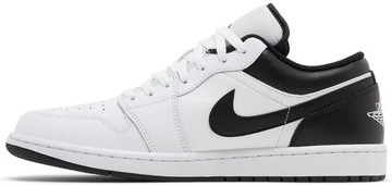 Foto do produto Tênis Air Jordan 1 Low White Black