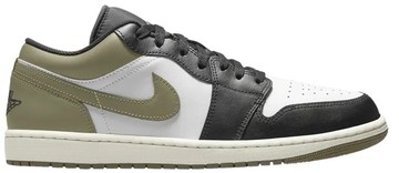 Foto do produto Tênis Air Jordan 1 Low Black Toe Medium Olive