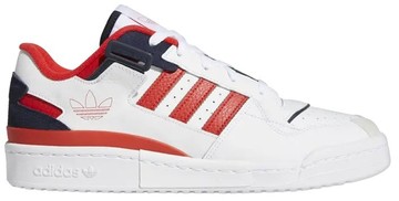 Foto do produto Tênis Adidas Forum Exhibit Low Cloud White Red