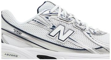 Foto do produto Tênis New Balance 740 v2 White Navy Shadow Grey