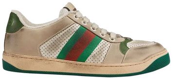 Foto do produto Tênis Gucci Screener Distressed Green Orange