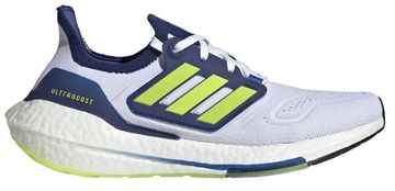 Foto do produto Tênis Adidas Ultraboost 22 White Solar Yellow Blue