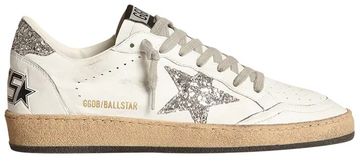 Foto do produto Tênis Golden Goose Ball Star White Silver Glitter