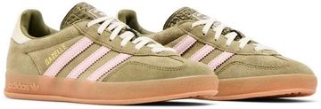 Foto do produto Tênis Adidas Gazelle Indoor Focus Olive Clear Pink