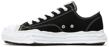 Foto do produto Tênis Maison Mihara Yasuhiro Hank OG Sole Canvas Low Black White