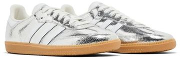 Foto do produto Tênis Adidas Samba OG Silver Metallic Cracked Leather