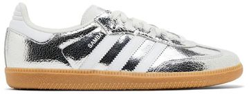 Foto do produto Tênis Adidas Samba OG Silver Metallic Cracked Leather