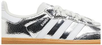 Foto do produto Tênis Adidas Samba OG Silver Metallic Cracked Leather
