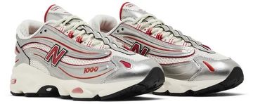 Foto do produto Tênis New Balance ThisisNever x 1000 Silver Valiant Poppy